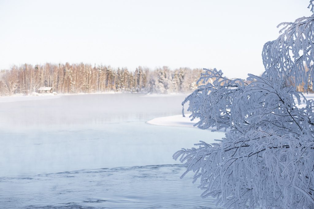 Talvinen Kokemäenjoki